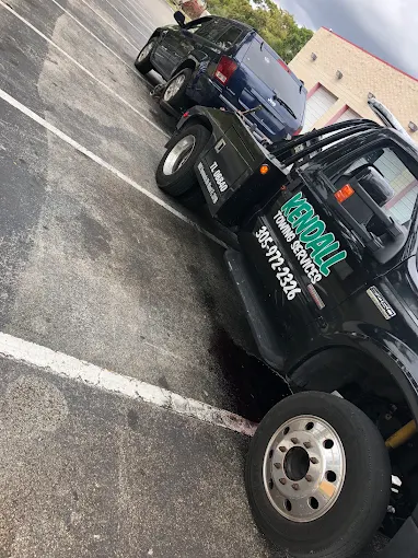 Kendall Towing Services tow trucks ready for dispatch